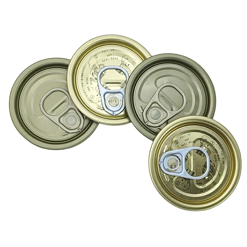 Hot-selling easy to open easy to open end products are tightly sealed with pull ring tin for can