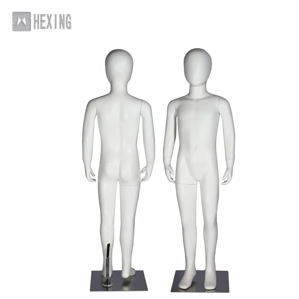 2023 Wholesale fiberglass fashion mannequin child mannequin kids mannequins for clothing display