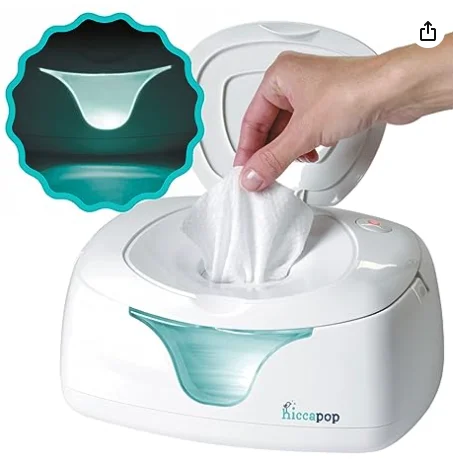 Baby Wipes Warmer for Babies Diaper Wipe Warmer with Changing Light wet wipe baby