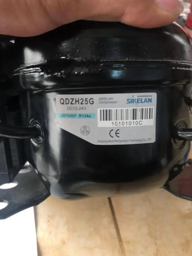  QDZH25G 12V/24VR134a DC детали холодильника
