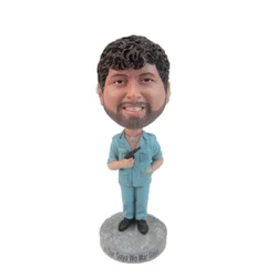 Free Sample cheap price custom resin bobblehead dolls