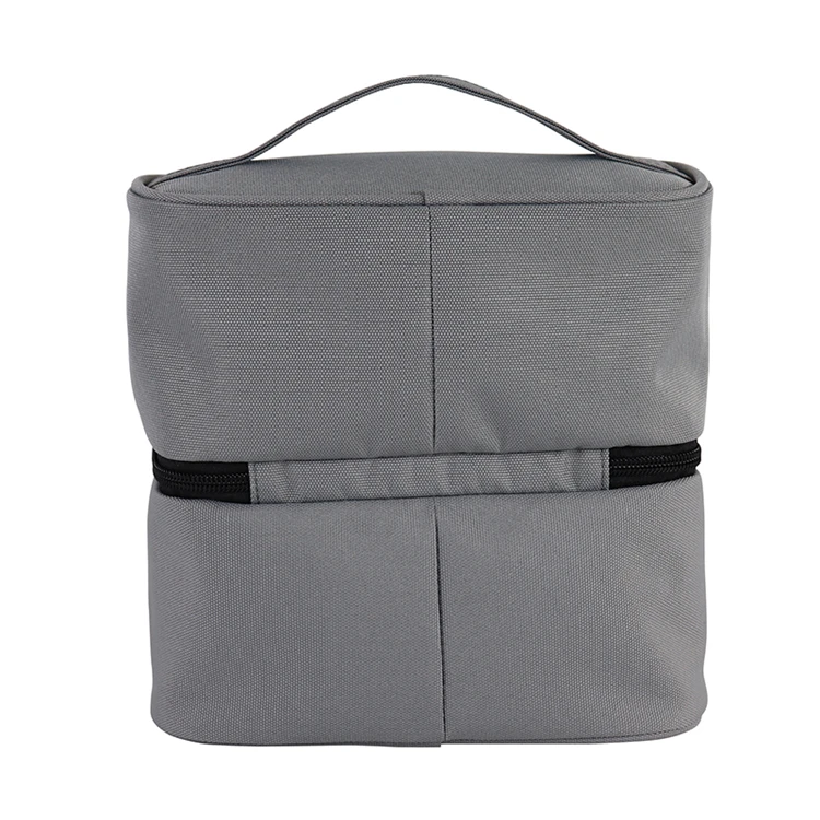 Factory Hot Sales Trendy Business Trip Portable Waterproof Hook Wash Make Up Cosmetic Bag
