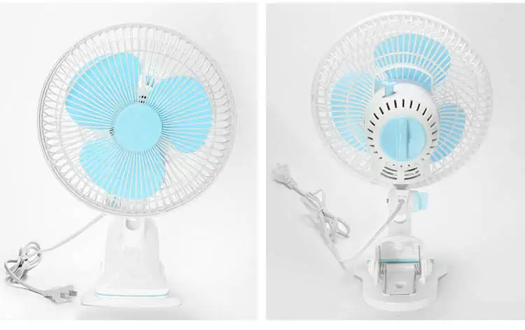 2024 Clip Fan Grow Portable Fans with 2 Speeds Quiet Multi-Mode Clip on Fan