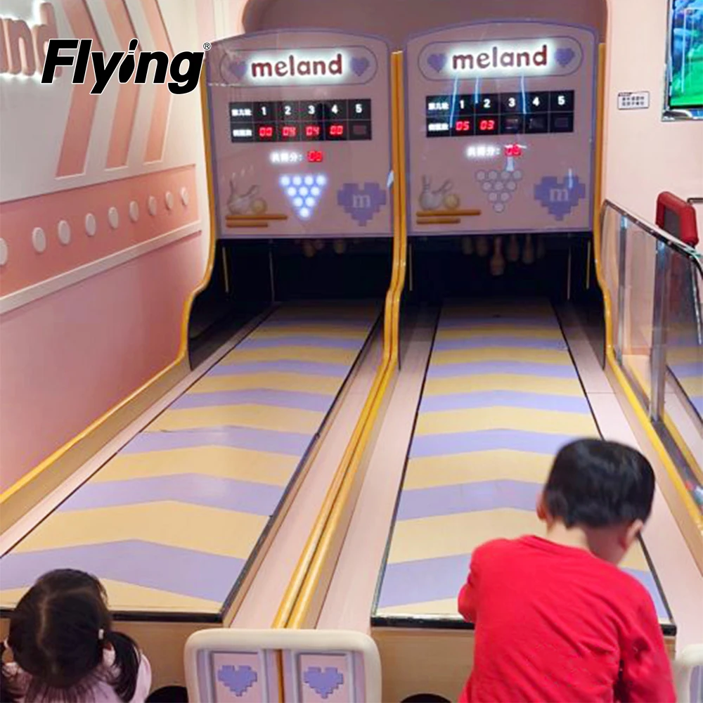 Children Entertainment Center Kids Bowling Alley Equipment Complete Set Bowling Machine High Quality Bowling Lane Low Price