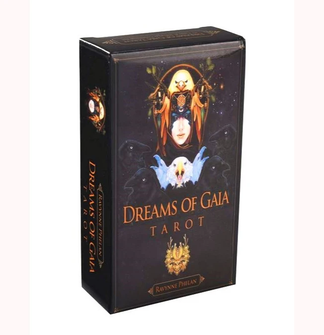 2021 Wholesale Dreams of Gaia Oracle Card English Version Tarot Cards Mysterious Tarot Cards Deck