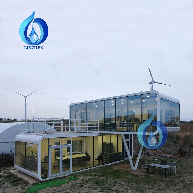 New style tiny house  prefab house light gauge steel prefabricated villa