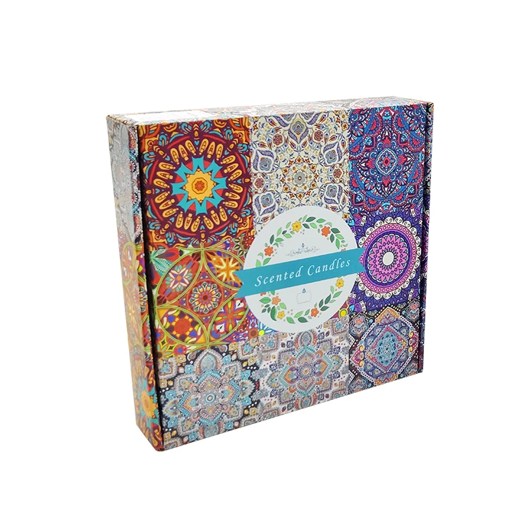 Custom Private Logo Wholesale Natural Scented Fresh Air Luxury Soy Wax Candles Gift Set For Business Sale