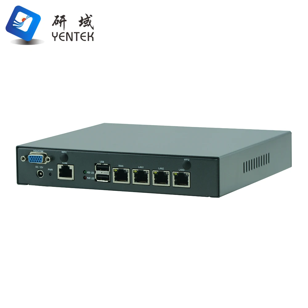 R9FAZ J1900 4 RJ45 LAN Port Pfsense Desktop Mini Firewall PC