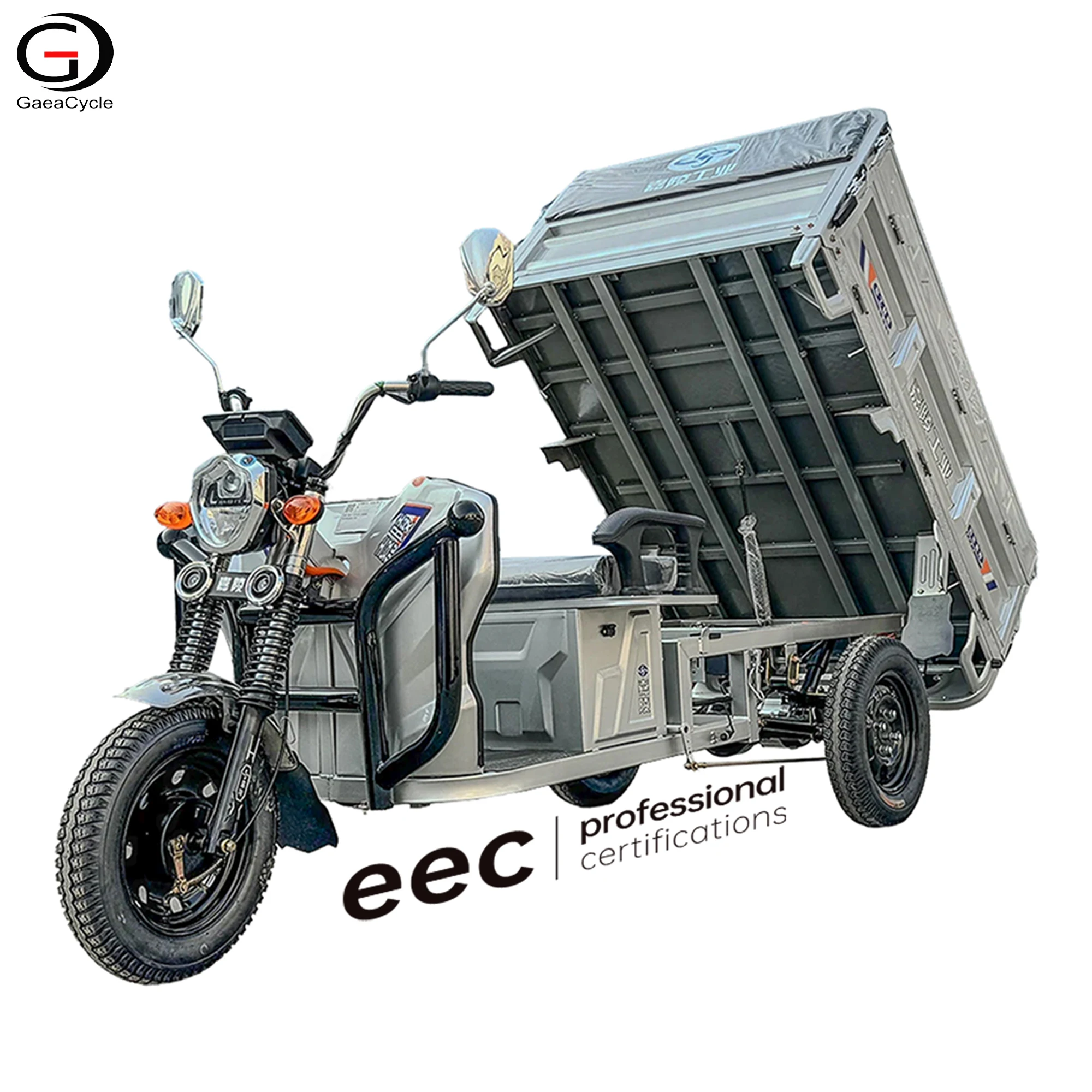 LB160GY 1.5m Cargo Box 3 Wheel Farm Load Electric Cargo Tricycle The Testing Center for Electric Automobile Approved by CNAS