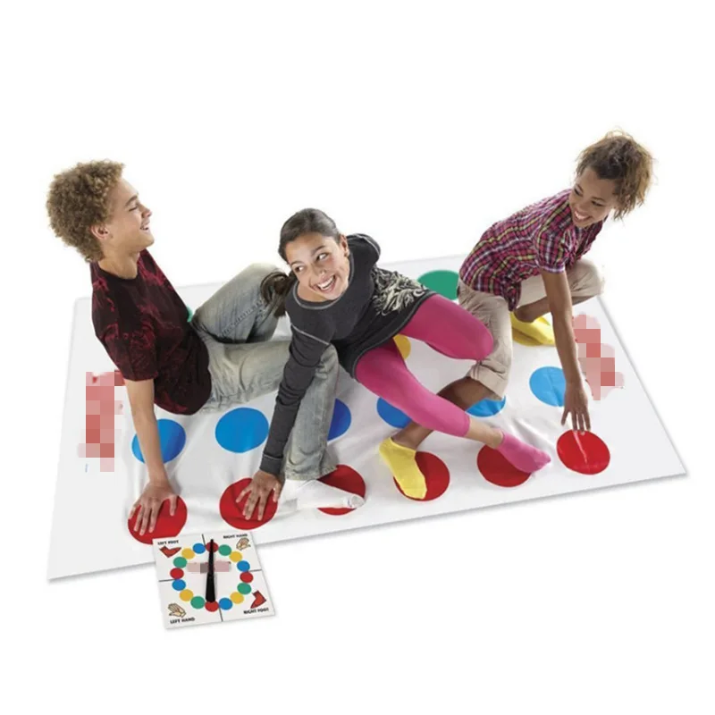 toys and games Twister Game Boys and Girls Get Knotted Floor Board funny Game for party