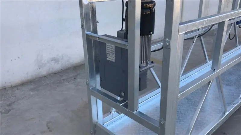Construction gondola lift zlp800 suspended platform suspended working platform
