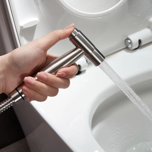 stainless steel 304 shower bathroom toilet health faucet Handheld bidet sprayer set