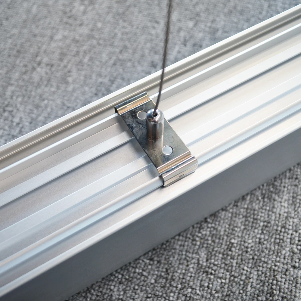 Commercial light suspended seamless linkable led linear light for office