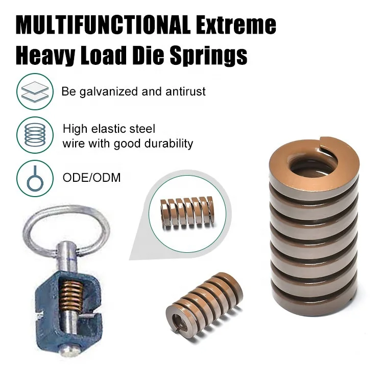 Ingks Made Low Price ISO10243 JIS Standard Imported Extreme Heavy Load Mould Die Springs
