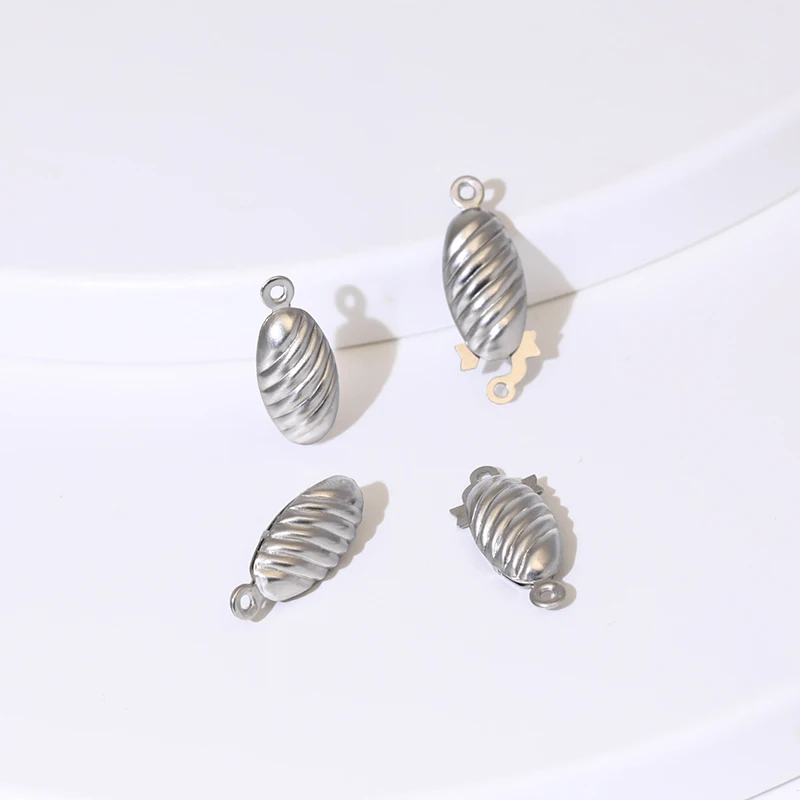 Supply necklace connection buckle accessories women fish shape necklace buckle bracelet making jewelry material