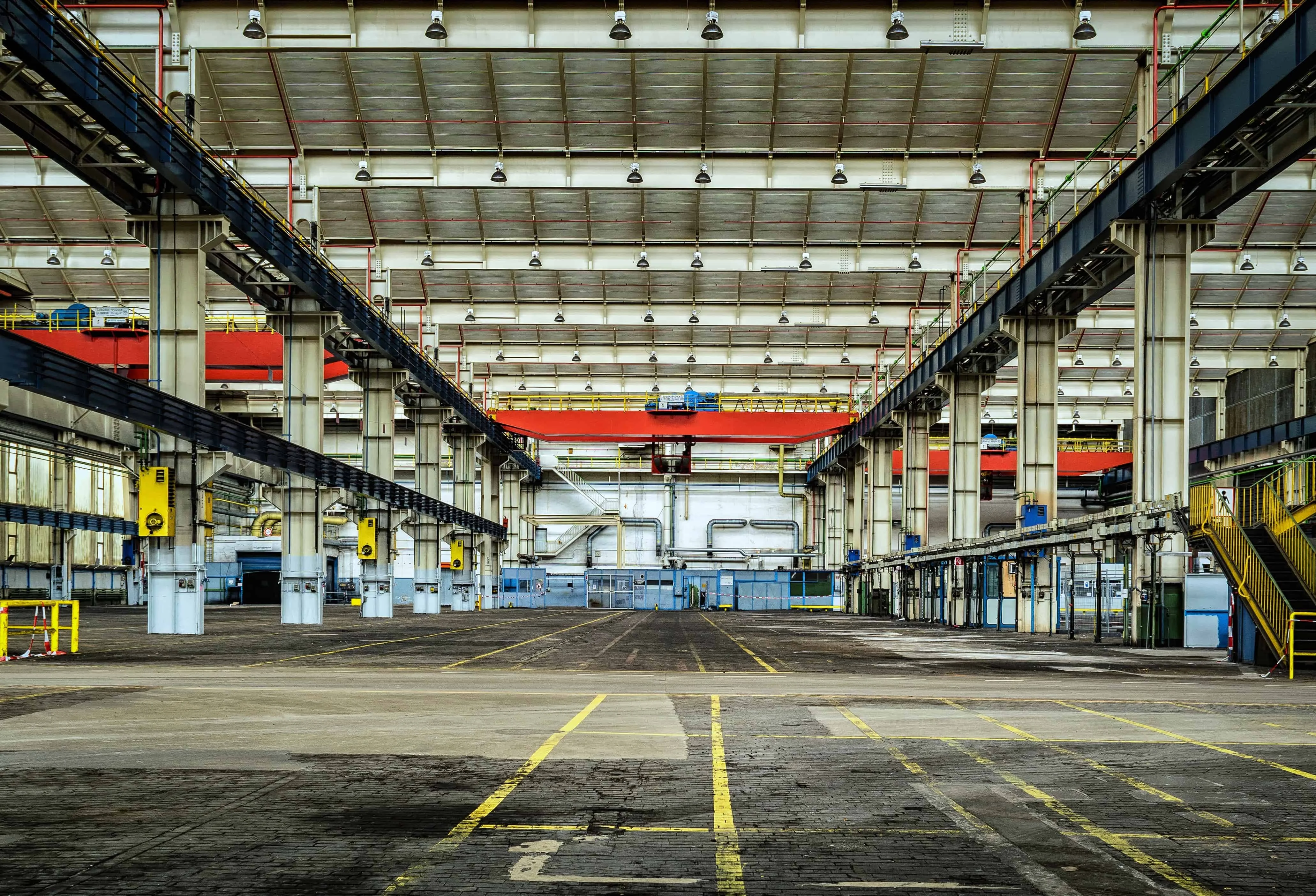 Durable Steel Structure Warehouse Industrial Design Style for workshops