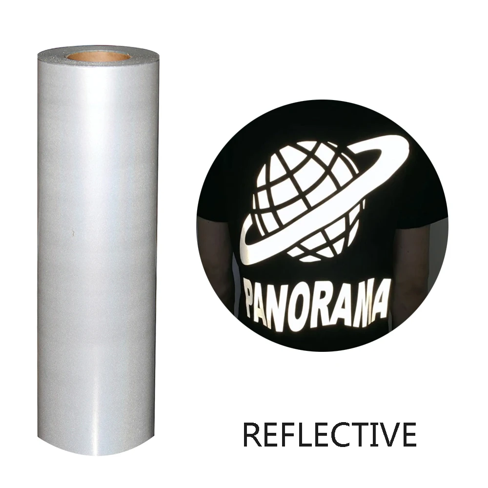 Wholesale Heat Press Vinyl Roll for Clothing Custom Iron on Logo Reflective Vinyl