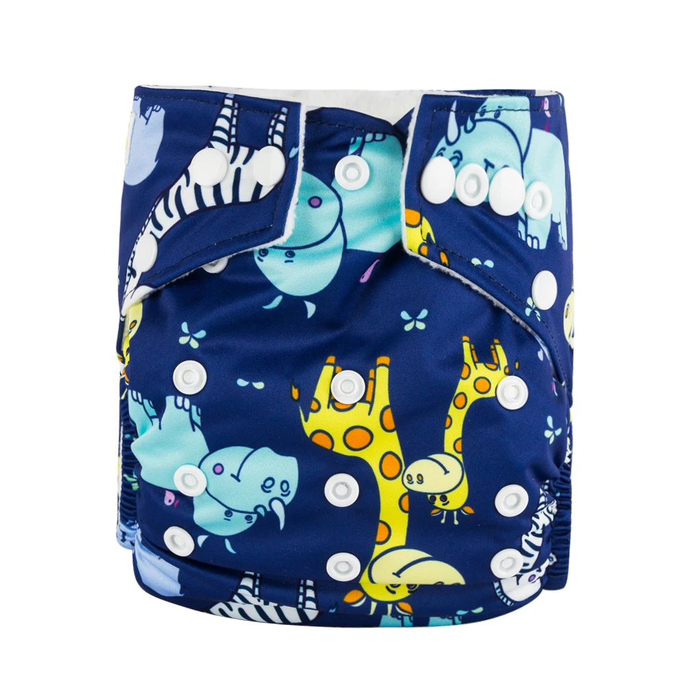 Waterproof Cloth Diaper Free Leakage High Absorbent Microfiber Insert Cloth Diapers For Baby