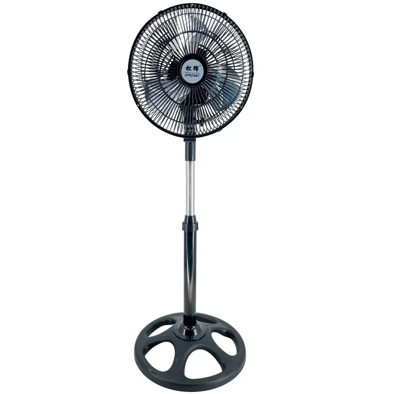 home fan 18 Inch 2 In 1 Industrial Stand Fan 3 Metal Blades Strong Wind Stand Fan 4 Hole Round Base 18 Inch 2 In 1 Industrial