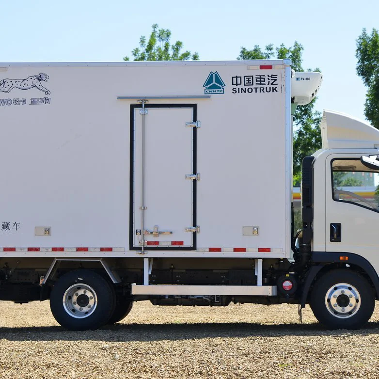Легкий Грузовик Sinotruk Howo Commander 160 л.с. 4x2 4 1 м РЕФРИЖЕРАТОРНЫЙ транспорт (Национальный VI)