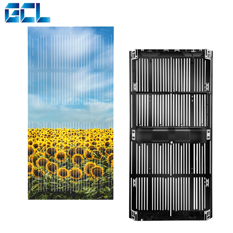 Outdoor usage P10 transparent Led Display Led screen Module Pixel Customized SMD Video ROHS CE die-casting aluminum IP65