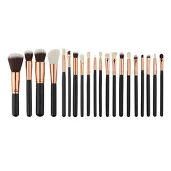 20 PCS Liquid Powder Foundation Make Up Brushes Blending Eye Makeup Brush Set