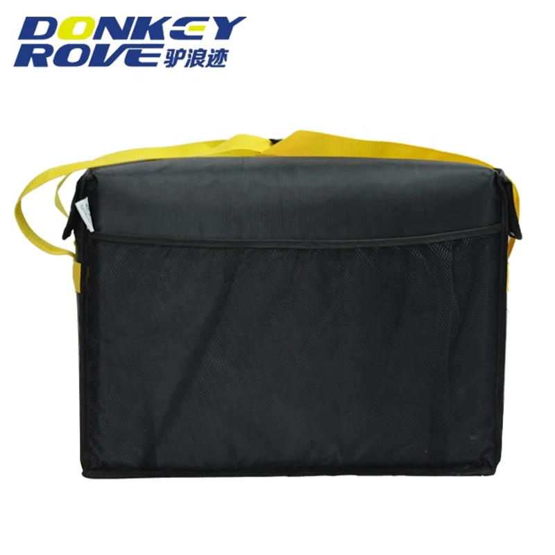 customized logo good performance waterproof 2h heat preservation  pizza delivery bag for bike