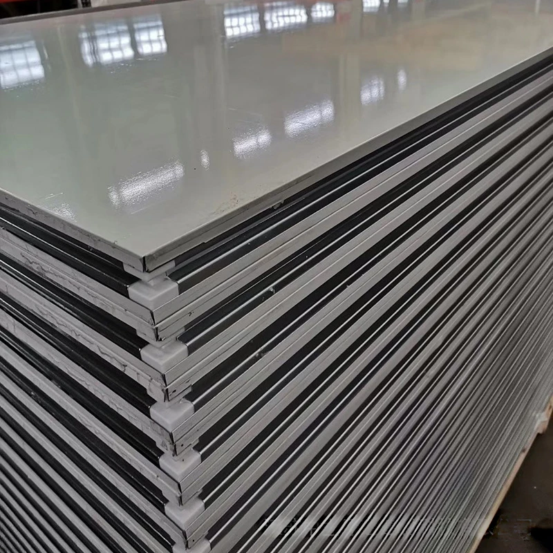 Proven Durability Robust Construction Insulation Rock Wool Sandwich Panel Handmade Color Steel Plate