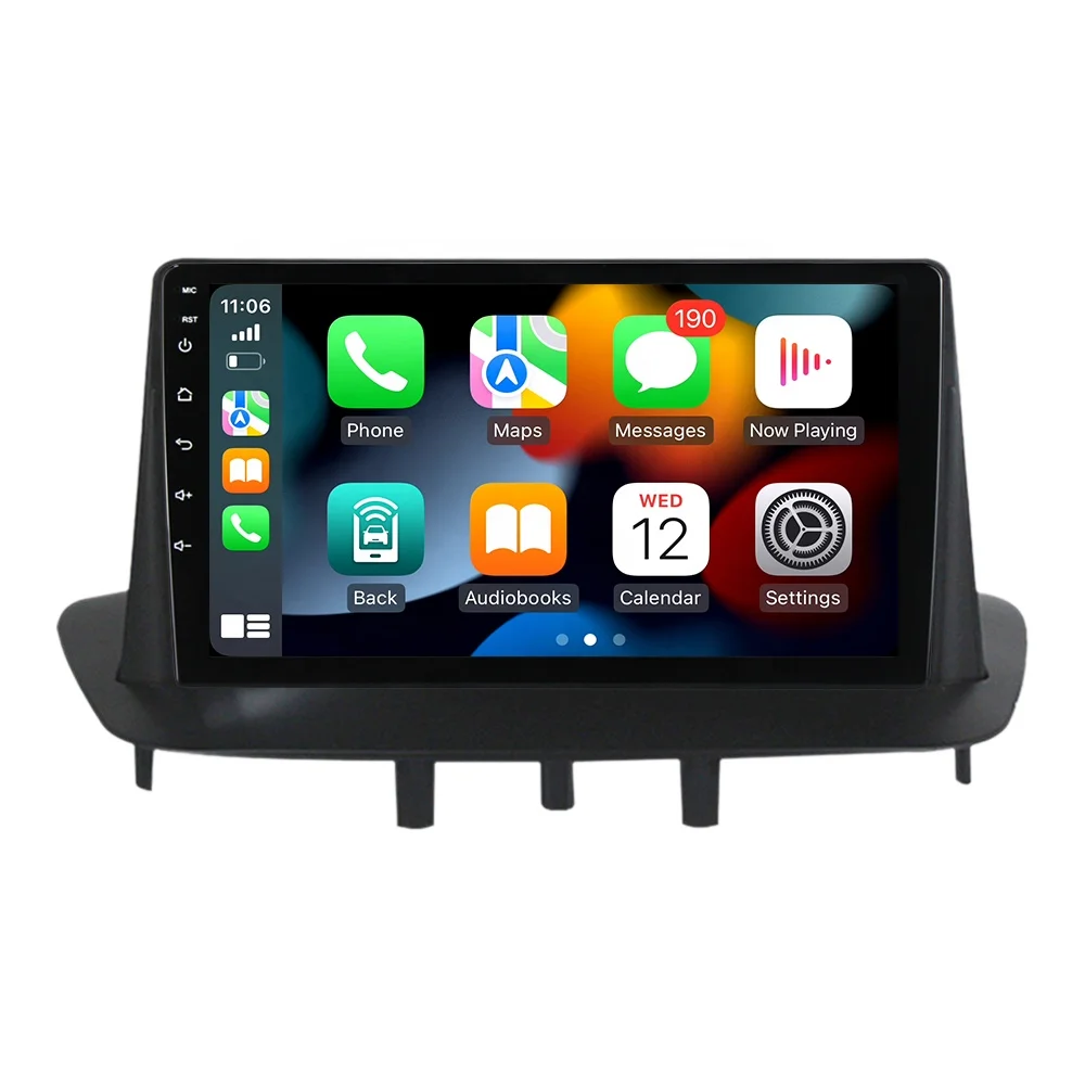 RUISO Car Radio Android Car Player For Renault Megane 3 Fluence Car GPS auto carplay Multimedia audio all in one stereo