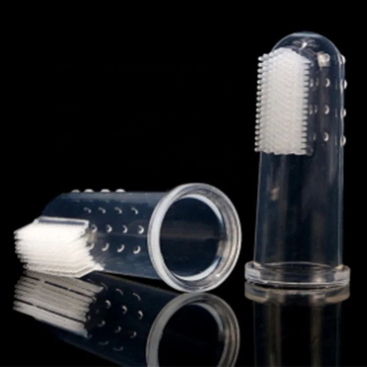 Soft rubber finger toothbrush baby toothbrush finger