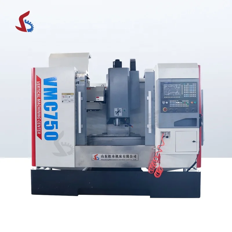 Вертикальный обрабатывающий центр VMC750, цена, фрезерный станок с ЧПУ VMC750