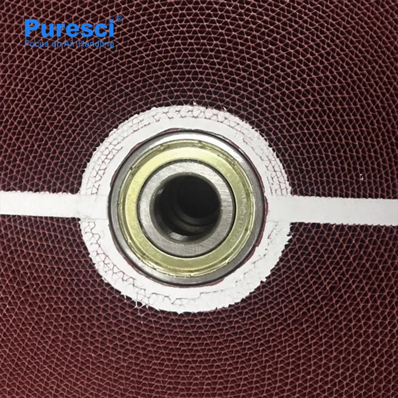 Low Temperature And Low Dew Point With Unique Composite Materials Silica Gel Desiccant Rotor