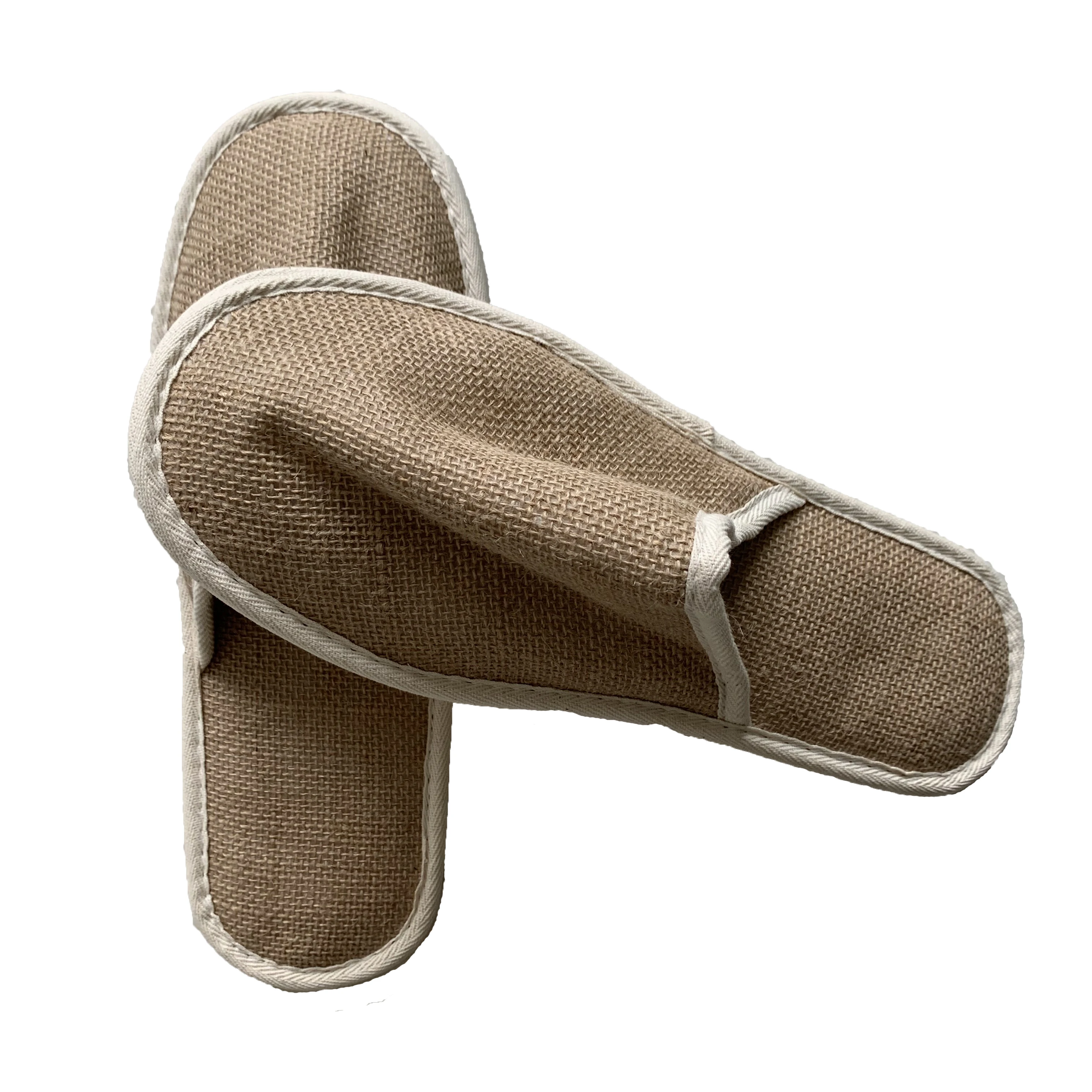 
Environmental friendly 100% natural gute hotel slippers 