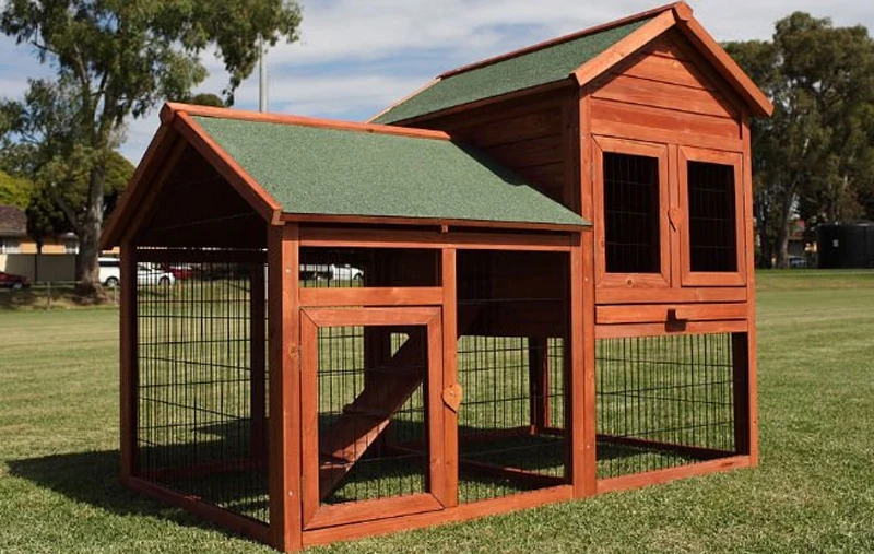 In Stocked Large Outdoor Chicken Cage Hutch Indoor Cheap Wooden Chicken Coop
