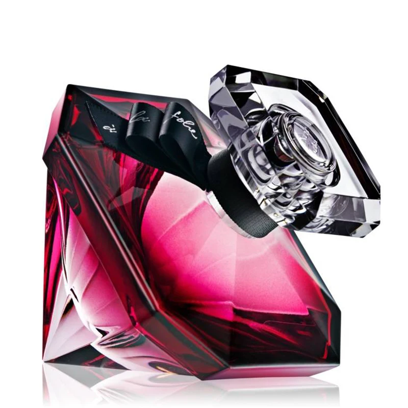 New Design 75ml Empty Spray Parfum Bottles Unique Luxury Shape Crystal Glass Perfume Bottles