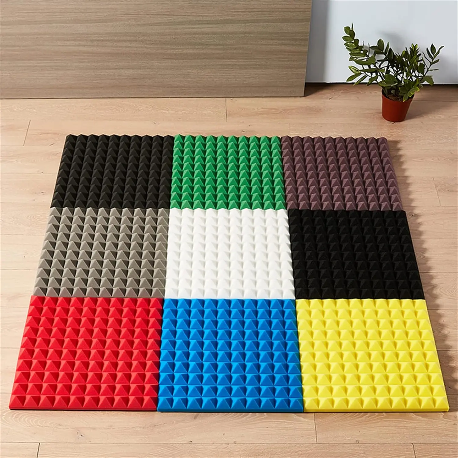 Wanfeng Modern Design Home Office Decor Soundproof Materials Wallpaper Wall Panels Boards