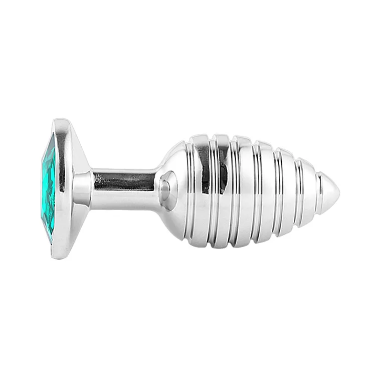 
Manufacturer Direct Wholesale Sex Toys Big Anal Threaded Screw Butt Plug 