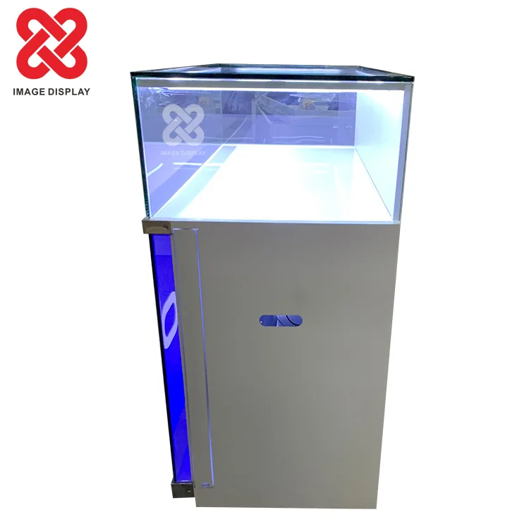 VIVO Smart Mobile Phones Metal Cabinet Cellphone Showcases Glass Display Kiosks Handset Luxury Vitrine