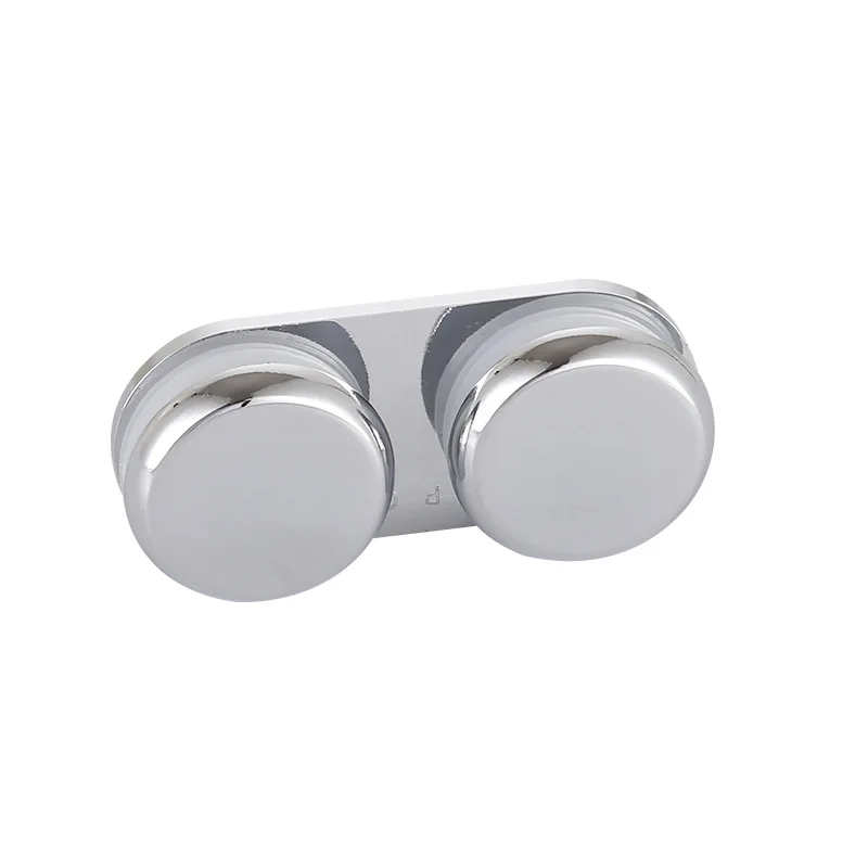 304 stainless steel 180 degree double-sided glass clamp thickened glass clamp