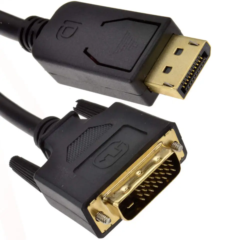 3 meters Gold Plated Display Cable assemblies for HDTV PC Monitor LCD