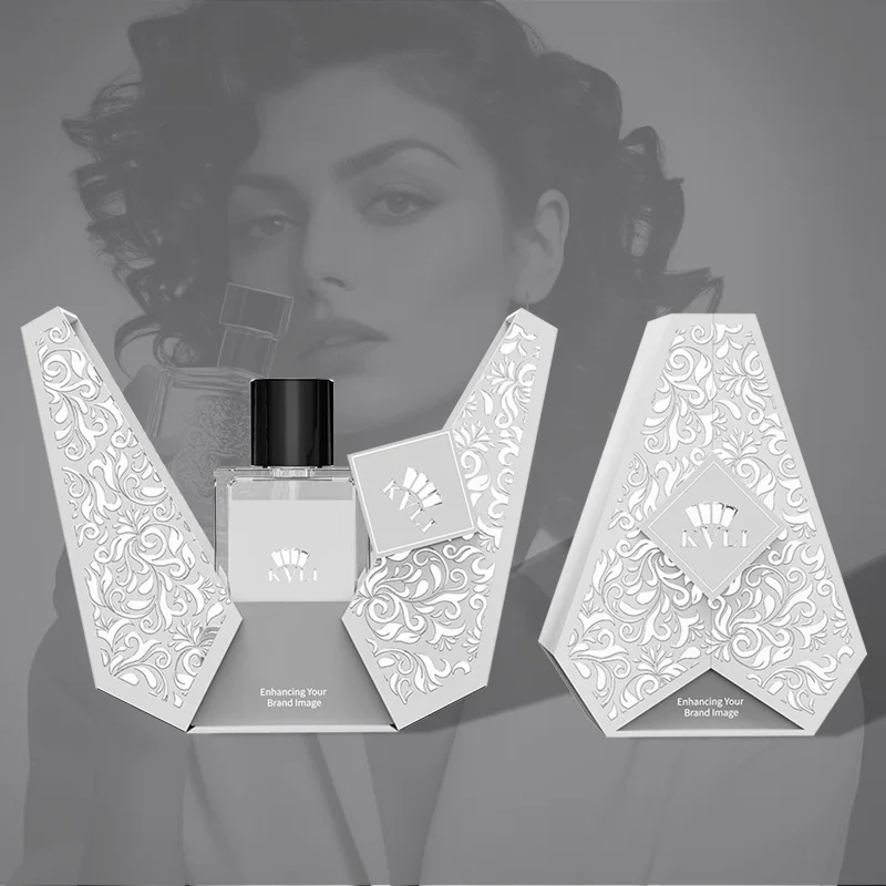 Custom Make Paper Essential Oil Perfume Dropper Bottle Packaging Box For Perfume Oil Parfum