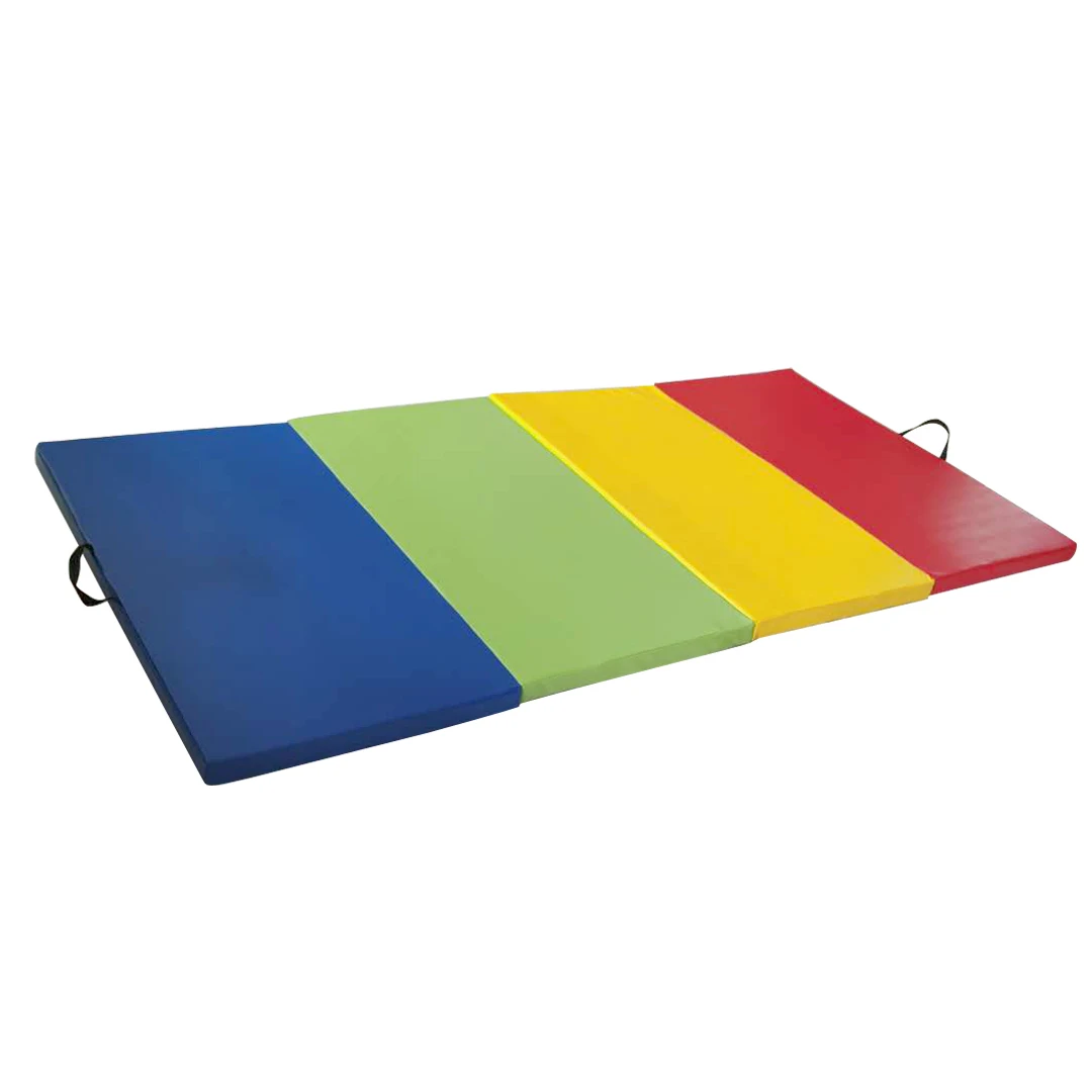 
Factory price Manufacturer Supplier Multi-fold gymnastics four color yoga mat 