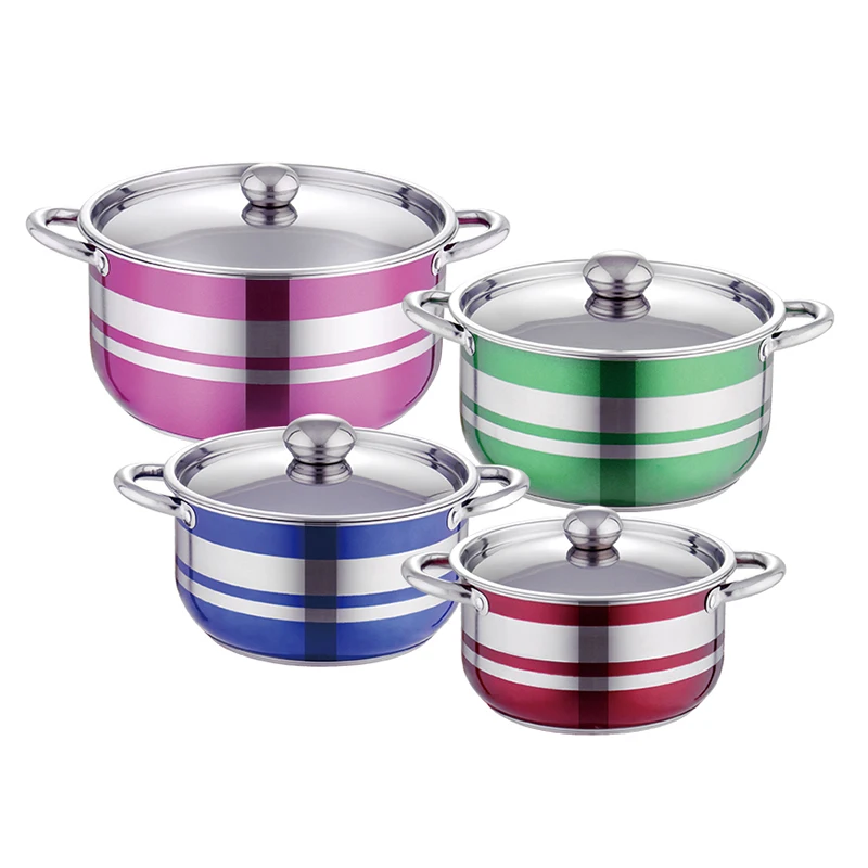 Factory Outlet Set Of Pots Durable Use Cookware Set Non Stick Kitchen Unusual Cookware Set
