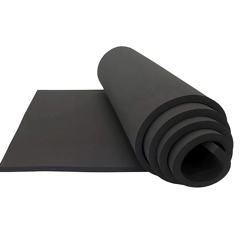Bellsafe Closed Cell Rubber Insulation NBR Rubber Foam Insulation Sheet for HVAC Foam Rubber Insulation Roll