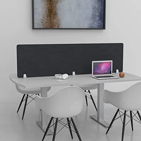 Polyester fiber sound-absorbing desk partitions with customize density and thickness