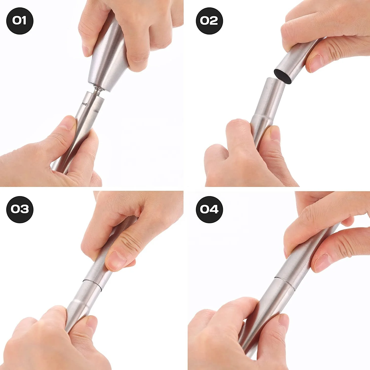 115 CM Garden Stainless steel Tiki Oil torch for Lawn