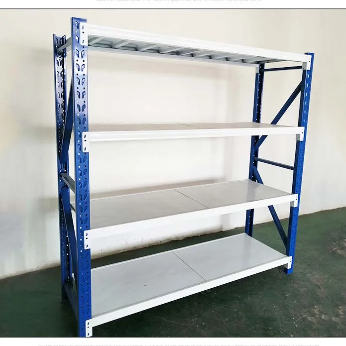 200 кг/слой, стеллажная система для хранения на складе, сверхпрочная стальная металлическая полка без болта для завода