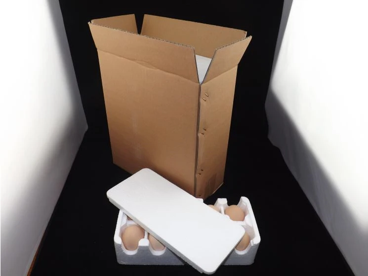 
Shenzhen manufacturer supplier promotion white paper egg carton packaging 
