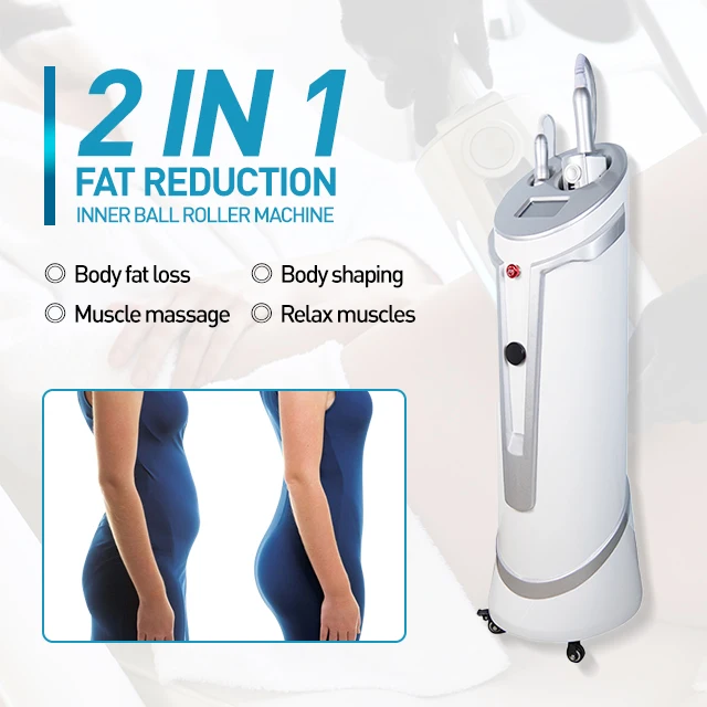 Portable Vertical 2 in 1 Fat Removal Body Sculpting Machine Skin Tightening Weight Loss Roller Slimming Machine for salon use