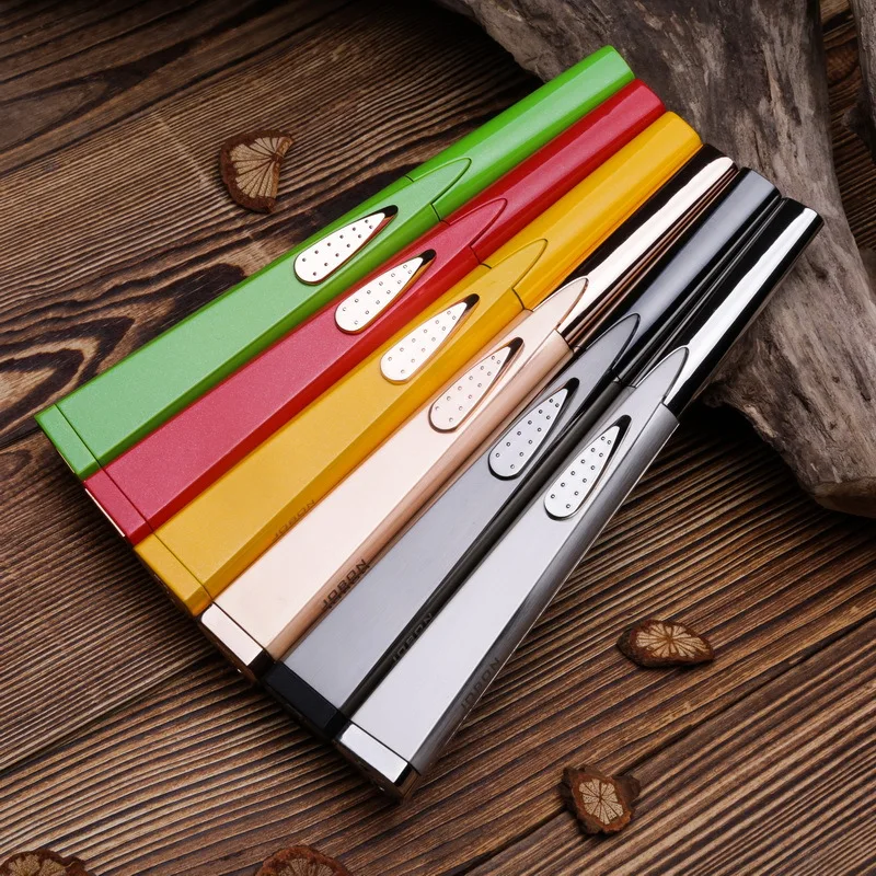 Jobon Brand Single ARC Electric Lighters CUSTOM LOGO USB charging kitchen long windproof pen electronic pulse cigarette lighter
